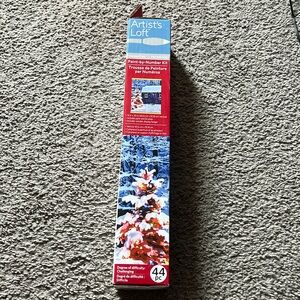 Christmas Scene Paint by Number Kit